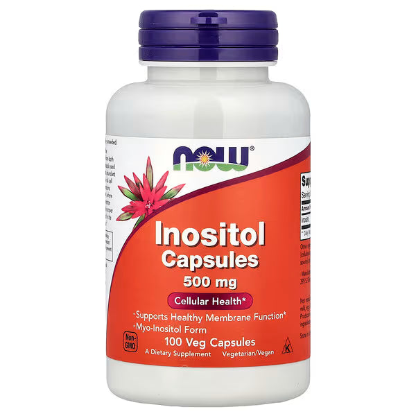 Inositol 500mg 100 Cápsulas Vegetales - Para el Equilibrio Celular