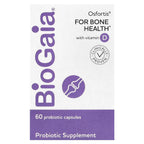 BioGaia Osfortis con Vitamina D 60 Cápsulas - Probiótico para la Salud Ósea