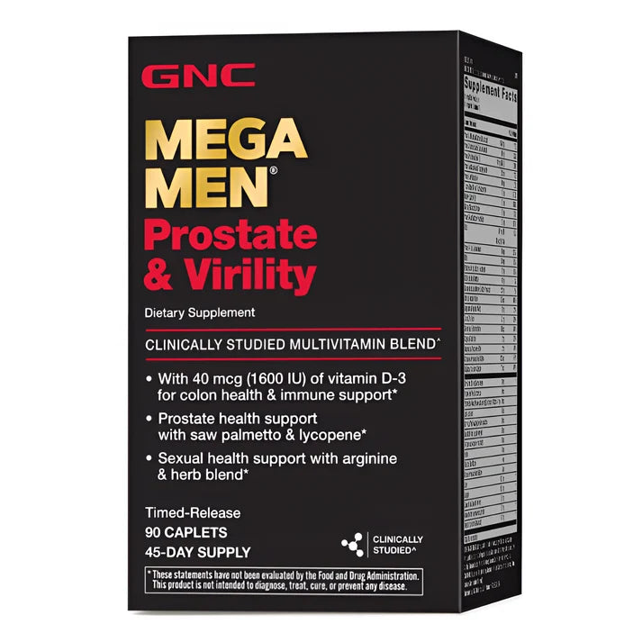 Mega Men Prostate & Virility (90 Cápsulas) – Próstata y Vitalidad