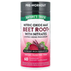Nature’s Truth Beet Root+ Nitric Oxide Max | 60 cápsulas veganas