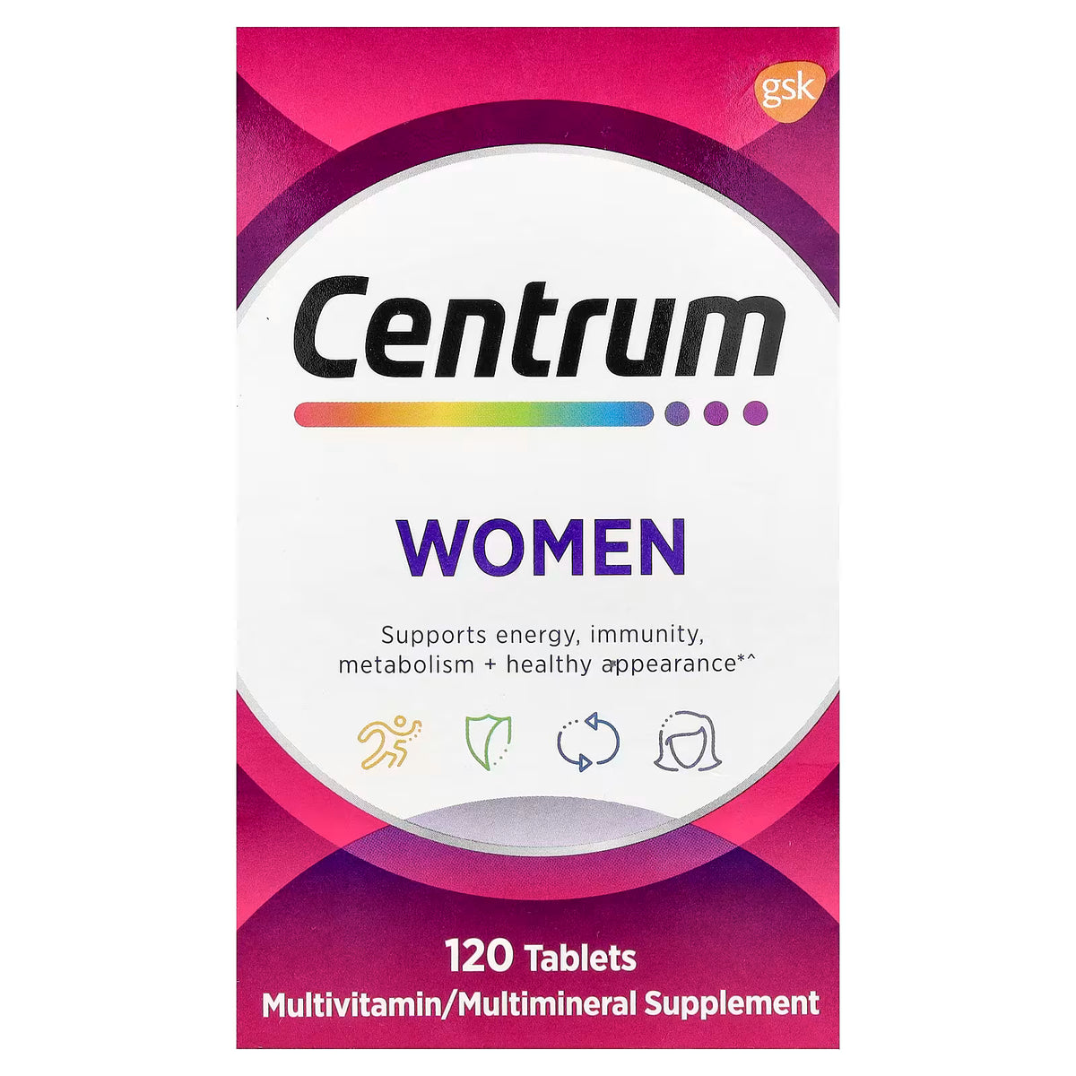 Centrum Women - Multivitamínico para Mujeres 120 Comprimidos