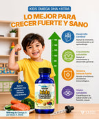Arktiqa Naturals Kids Omega DHA+Xtra | Omega-3 Infantil 60 ml