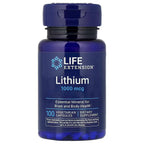 Life Extension, Litio, 1000 mcg, 100 cápsulas vegetarianas