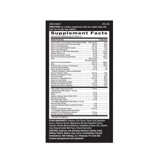 Mega Men Energia y Metabolismo GNC - caps