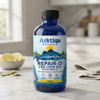 Arktiqa Naturals Repair-D Omega-3 + Vitamina D3 | Citrus 237 ml