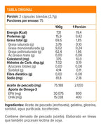 Ultrapure UP Omega-3 con EPA y DHA | 60 cápsulas blandas