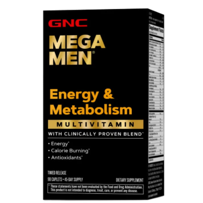 Mega Men Energia y Metabolismo GNC - caps