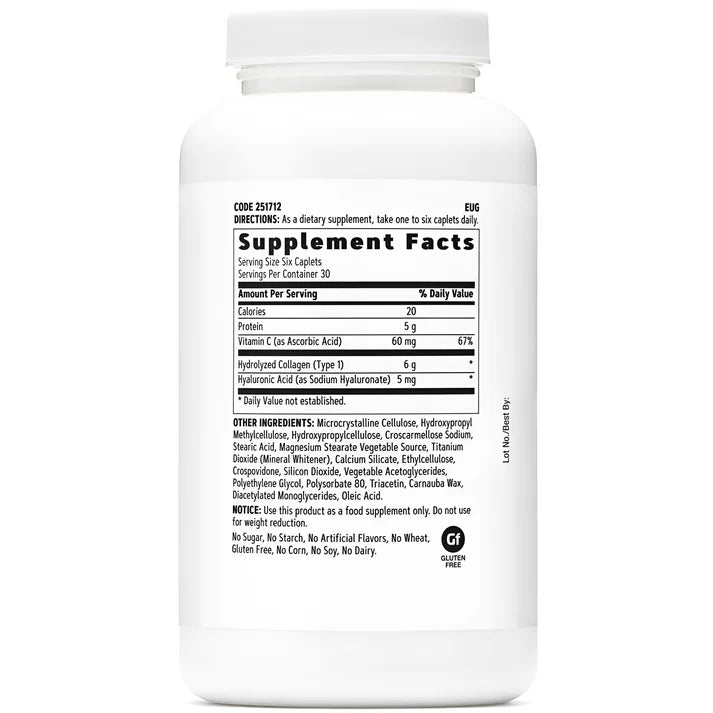 GNC Suplemento de Colágeno para Mujer – 180 Cápsulas de Belleza