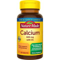 Nature Made Calcio 600 mg con D3 – 60 tabletas