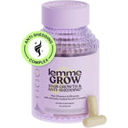 Lemme Grow con Queratina, Vitaminas y Minerales – 60 cápsulas