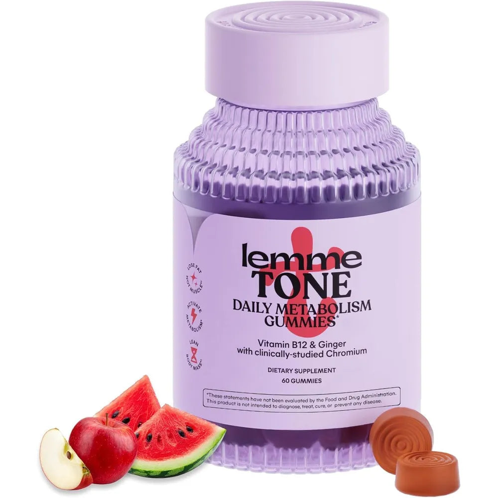 Lemme Tone con Cromo Chromax y Vitamina B12 – 60 gomitas