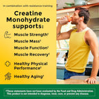 Nature Made Creatina Monohidratada en Polvo sin Sabor – 450 g